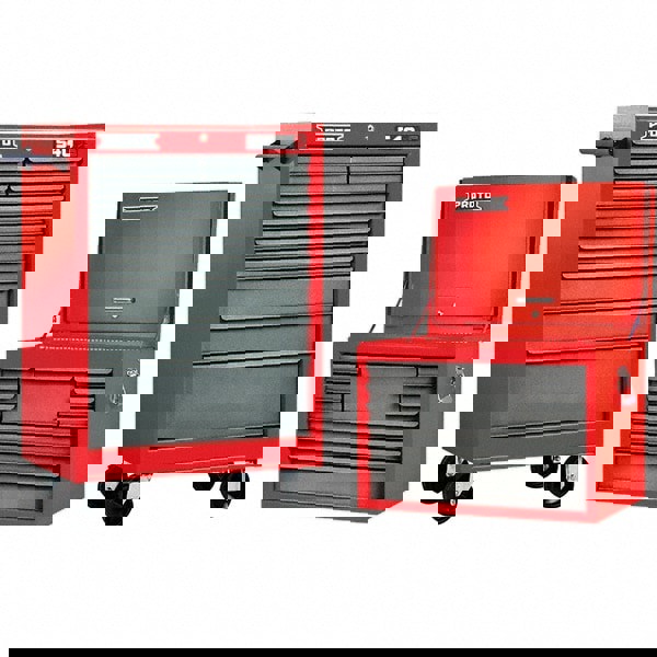 Steel Tool Roller Cabinet: 11 Drawers